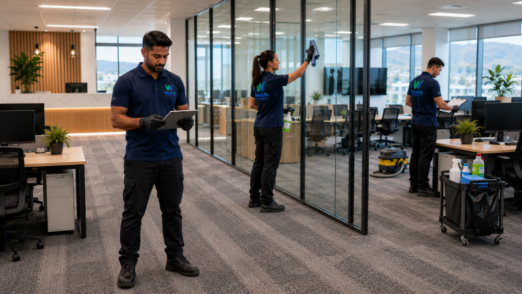 Westlife Australia providing Commercial Cleaning Services in Hobart for Professional businesses.